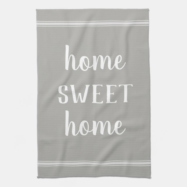 Modern Farmhouse Home Sweet Home Tea Towel (Vertical)