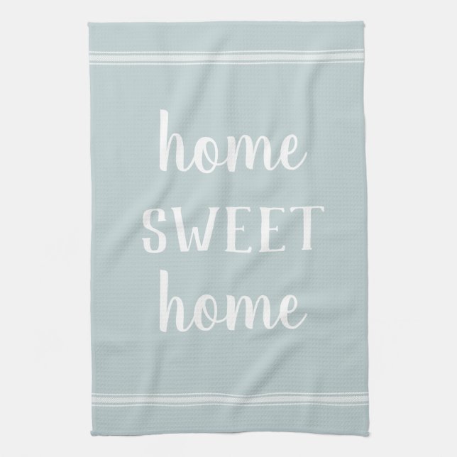 Modern Farmhouse Home Sweet Home Tea Towel (Vertical)