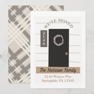 Modern Farmhouse Moving Announcement