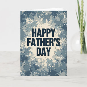 Modern Fathers Day Design Card