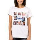 Modern | Fathers Day | Photo Collage T-Shirt