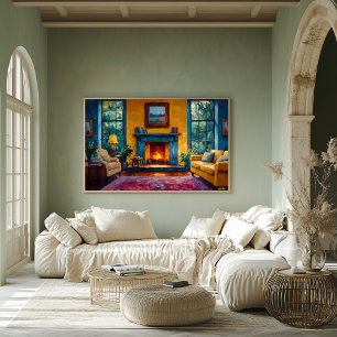 Modern Fauvism Art Collection - Vibrant Colours Poster