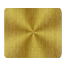 Modern Faux Gold Radial Pattern