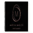 Modern Faux Rose Gold Abstract