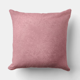 Modern faux rose gold cushion