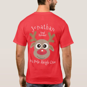 Modern Festive Christmas Family Fun  T-Shirt