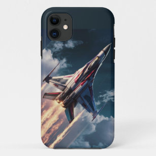 Modern Fighter pilot jet Case-Mate iPhone Case