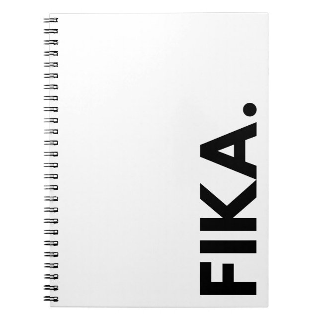 Modern FIKA Notebook (Front)