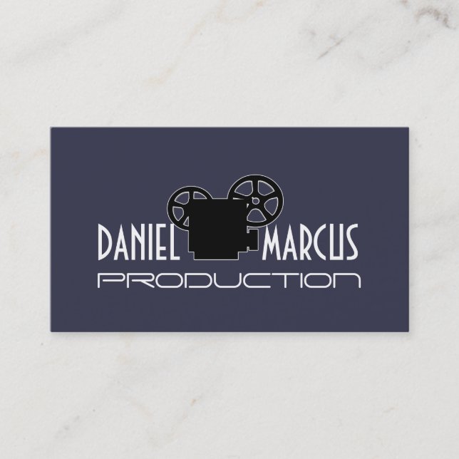 Modern Film Productions, Videographer Business Card (Front)