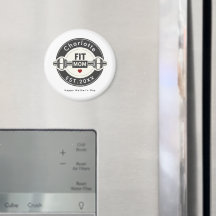Modern Fit Mum Mothers Day Fridge Magnet