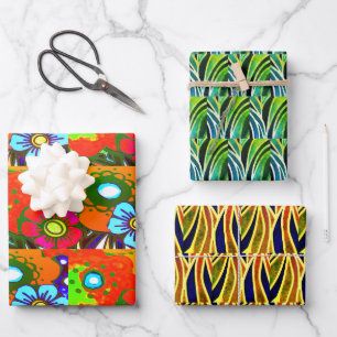 Modern Flair! Wrapping Paper Sheet