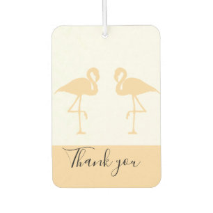 Modern Flamingo, Thank You Car Air Freshener