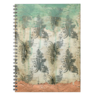 Modern Fleur De Lis Design Notebook