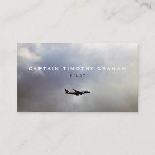 Modern Flight, Flight Steward & Pilot Business Card