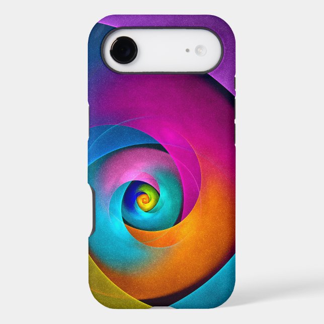 Modern Floral Abstract Art Pink Blue Pattern #17 (Back)