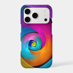 Modern Floral Abstract Art Pink Blue Pattern #17