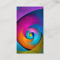 Modern Floral Abstract Art Pink Blue Pattern #17