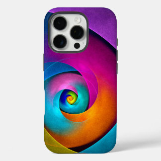 Modern Floral Abstract Art Pink Blue Pattern #17 iPhone 16 Pro Case