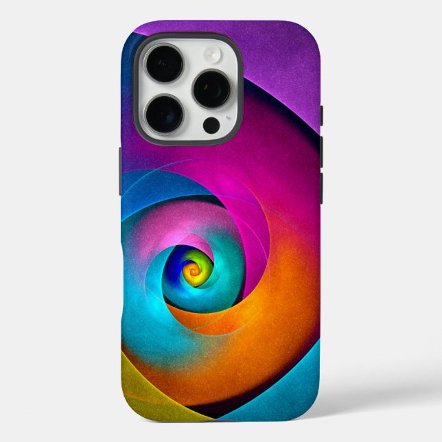 Modern Floral Abstract Art Pink Blue Pattern #17 Case-Mate iPhone Case (Back)