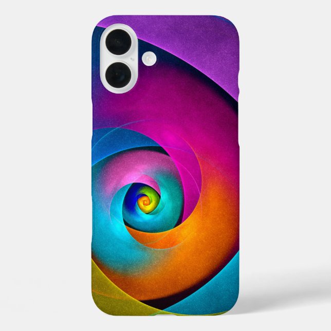 Modern Floral Abstract Art Pink Blue Pattern #17 Case-Mate iPhone Case (Back)