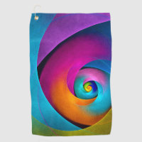 Modern Floral Abstract Art Pink Blue Pattern #17