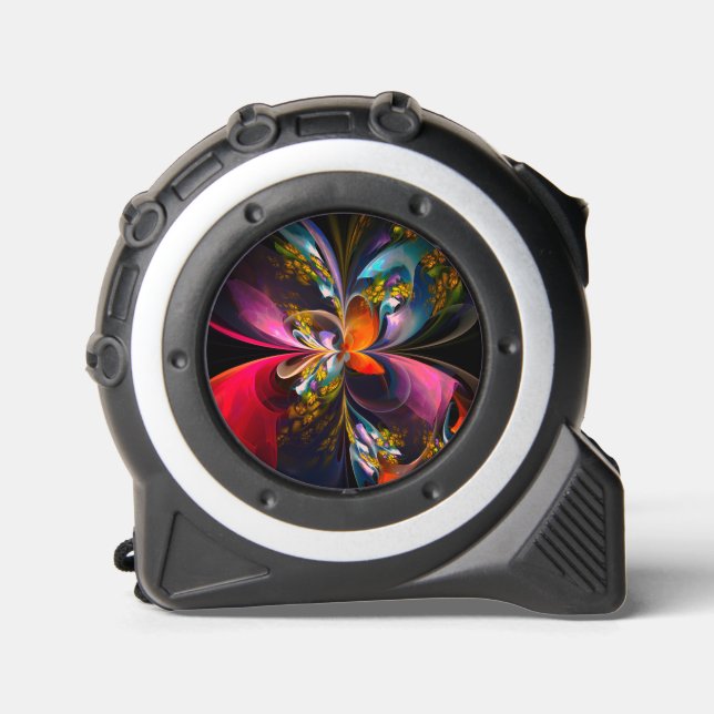 Modern Floral Abstract Art Red Blue Pattern #13 1 (Front)