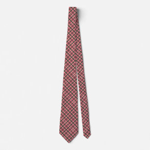Modern Floral Art Design Tie