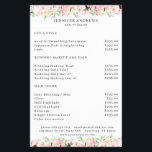 Modern floral bouquet flyer<br><div class="desc">Beautiful modern,  floral bouquet Flyer. Edit your product in minutes by adding your data. You can change the font/color/position by "further personalize".</div>