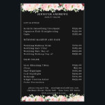 Modern floral bouquet flyer<br><div class="desc">Beautiful modern, floral bouquet Flyer. Edit your product in minutes by adding your data. You can change the font/color/position by "further personalize".</div>