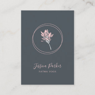 Modern Floral Business Card
