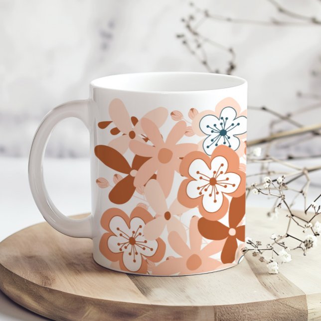 Modern Floral Coffee Mug (Creator Uploaded)