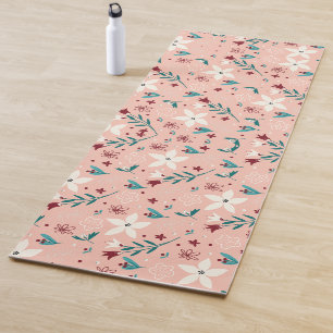  Modern Floral  Cute  Yoga Mat