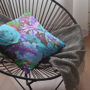 Modern Floral Flower Cushion