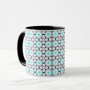 Modern Floral Geometric Mug