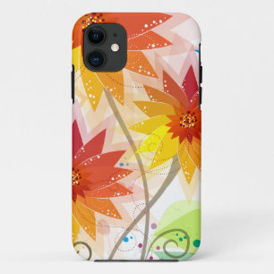 Modern Floral Illustration iPhone 11 Case