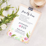 Modern Floral Lip Product Distributor Promotional Flyer<br><div class="desc">Promote your lip colour business with this colourful and eyecatching double-sided flyer that outlines how to join your team and the benefits of hosting a party.</div>