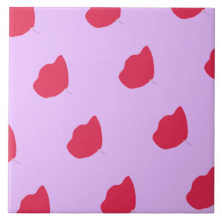 Modern floral pattern Ceramic Tile