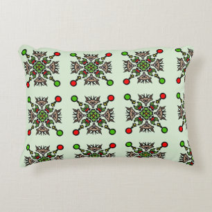 Modern Floral Pattern Decorative Cushion
