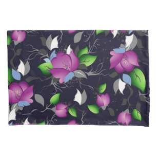 Modern Floral Pillowcase