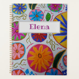 Modern Floral Planner