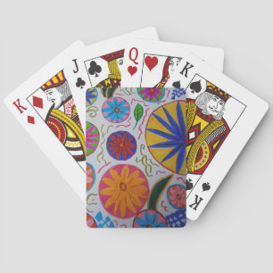 Modern Floral Playing Cards
