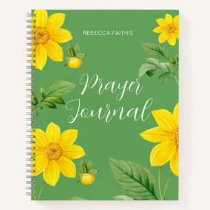 Modern Floral Prayer Journal