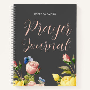 Modern Floral Prayer Journal