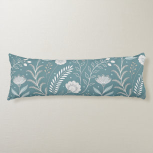 Modern Floral Print Grade A Cotton Body Cushion