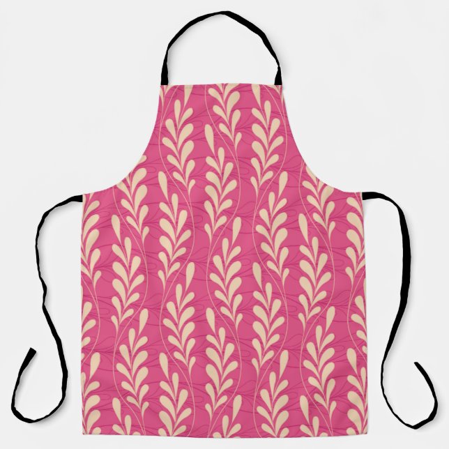 Modern Floral: Stylish Pattern. Apron (Front)