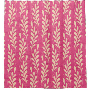 Modern Floral: Stylish Pattern. Shower Curtain