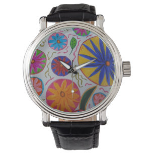 Modern Floral Watch