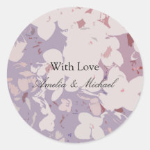 Modern Floral With Love Wedding