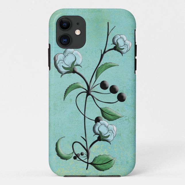 Modern Florals Case-Mate iPhone Case (Back)