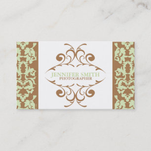 Modern Flourish Business Cards